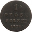 1 grosz, 1832, Królestwo kongresowe, st. 3-