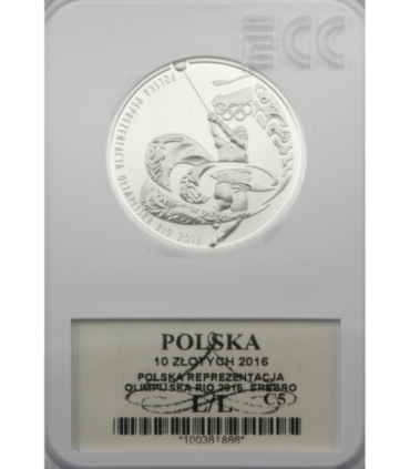 10 zł, Polska Reprezentacja Olimpijska Rio de Janeiro 2016