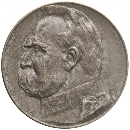 5 złotych Piłsudski 1935, stan 3