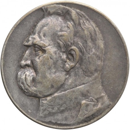 5 złotych Piłsudski 1935, stan 3