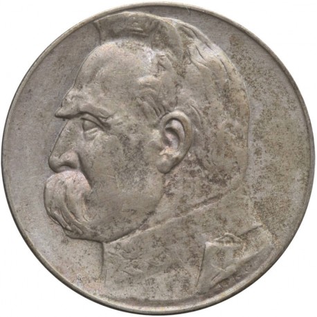 5 złotych Józef Piłsudski 1936, stan 3