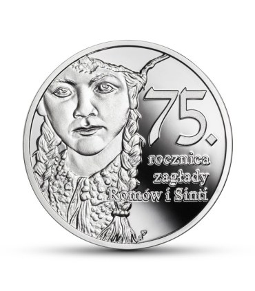 10 zł 75. rocznica zagłady Romów i Sinti