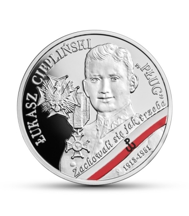10 zł Wyklęci przez komunistów żołnierze niezłomni - Łukasz Ciepliński „Pług”