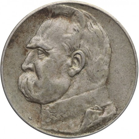 5 złotych Piłsudski 1934, stan 3