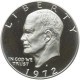 USA 1 dolar, 1971 S, Srebrny dolar Eisenhowera, stan 1-