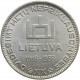 Litwa 10 litów, 1938 20 rocznica - Republika, st. 2+, b. ładna