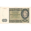 Banknot 500 złotych 1940 stan 3, Ser. B, Góral