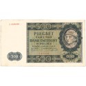 Banknot 500 złotych 1940 stan 3+, Ser. A, Góral