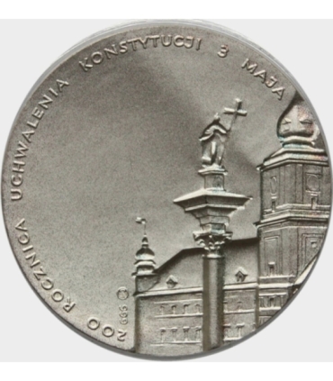 Medal Jan Paweł II, Warszawa czerwiec 1991 w etui
