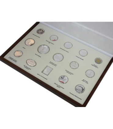 Kaseta numizmato rocznik 2018 do monet srebrnych i 5 zł