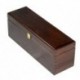 Drewniane pudełko do przechowywania 25 monet w slabach