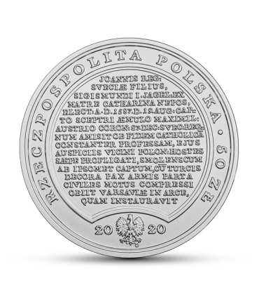 50 zł Skarby Stanisława Augusta – Zygmunt III Waza