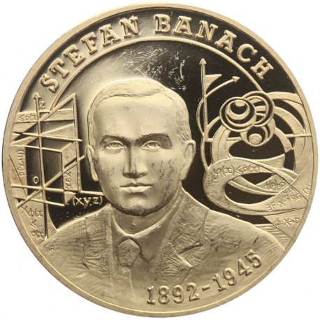 Medal, Wielcy Polacy, Stefan Banach