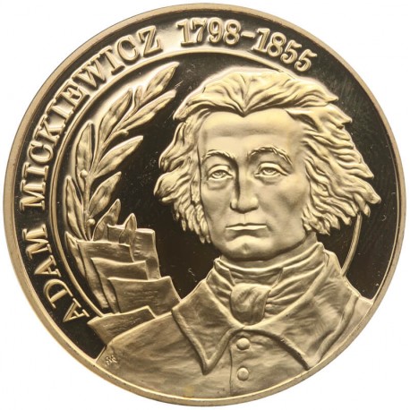 Medal, Wielcy Polacy, Adam Mickiewicz