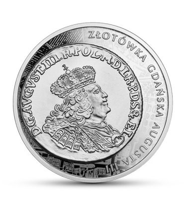 20 zł Historia monety polskiej - złotówka gdańska Augusta III