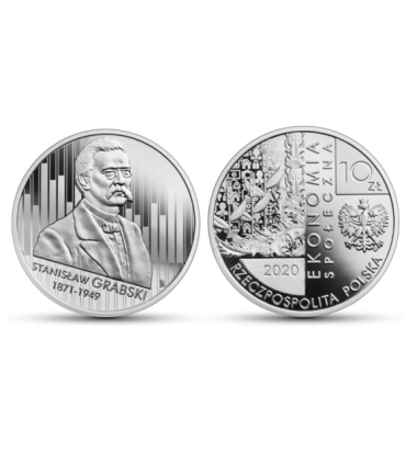 10 zł Wielcy polscy ekonomiści – Stanisław Grabski