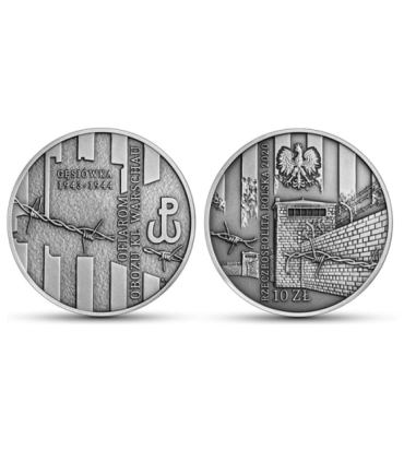 10 zł Ofiarom obozu KL Warschau