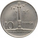 10 złotych Mała kolumna, 1966, stan 1-