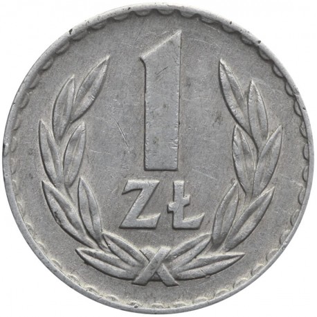 1 złoty, 1969, stan 2+