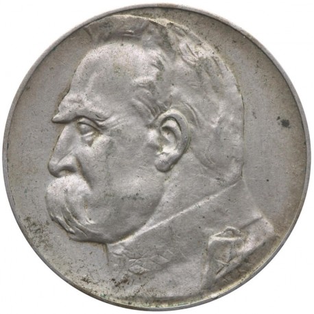 5 złotych Piłsudski 1935, stan 3