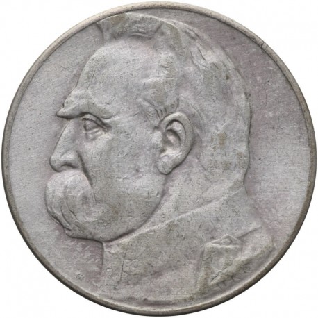 5 złotych Piłsudski 1935, stan 3