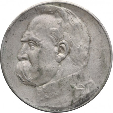 5 złotych Piłsudski 1934, stan 3