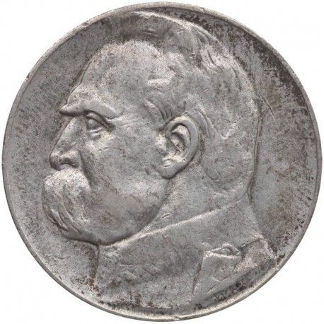 5 złotych Piłsudski 1935, stan 3