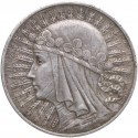 10 złotych Głowa kobiety 1932, stan 2