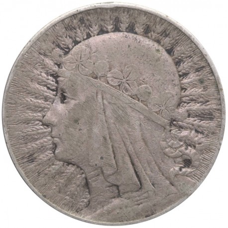 10 złotych Głowa kobiety 1932, stan 3-