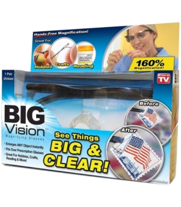 Okulary powiększające LUPA 160% BIG VISION