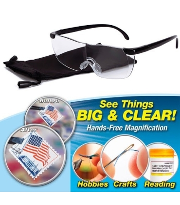 Okulary powiększające LUPA 160% BIG VISION