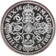 Replika / Kopia. Anglia, Carolus II Petition Crown 1663, srebro Ag999, 20g