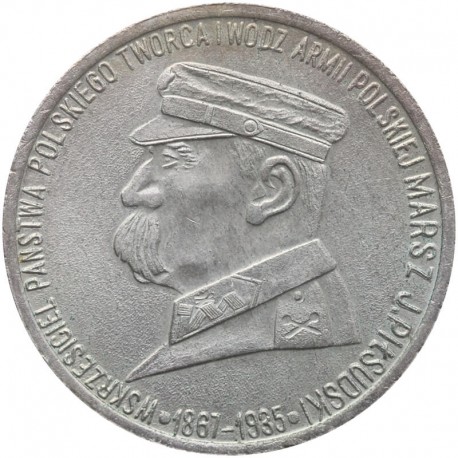 Medal pamiątkowy, Józef Piłsudski ładny