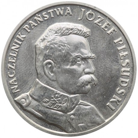 Medal,100 Rocznica Odzyskania Niepodległości 1918 - 2018, Naczelnik Państwa Józef Piłsudski