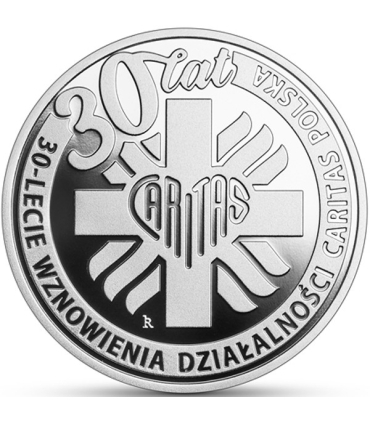 10 zł 30-lecie Caritas Polska
