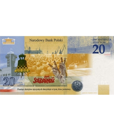 20 zł Lech Kaczyński. Warto być Polakiem