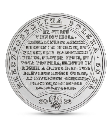 50 zł Skarby Stanisława Augusta - Michał Korybut Wiśniowiecki