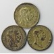 Lot: 3 x 1 korona Austria: 1899, 1908, Węgry: 1914, srebro