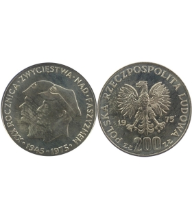 200 zł, XXX rocznica zwycięstwa nad Faszyzmem 1975