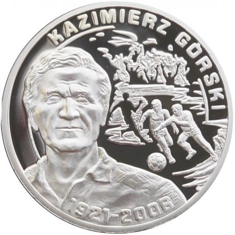 Medal, Wielcy Polacy, Kazimierz Górski, srebro