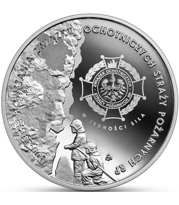 10 zł 100-lecie powstania Związku Ochotniczych Straży Pożarnych RP