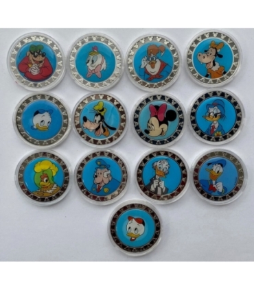 Zestaw 13 medali z bohaterami kreskówek