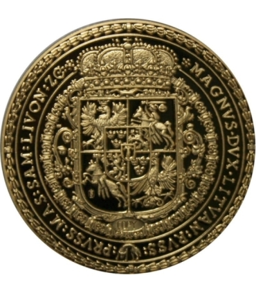 100 złotych dukatów 1621 - replika + certyfikat