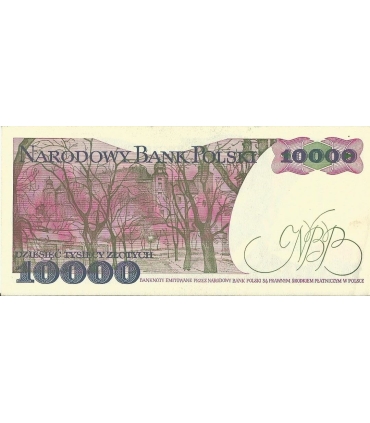 10000zł Stanisław Wyspiański 1988, seria BA, stan 1-