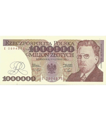 1000000zł Władysław Reymont 1991, seria E, stan 1-