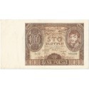 Banknot 100 zł 1934 rok, seria C.D. stan 3