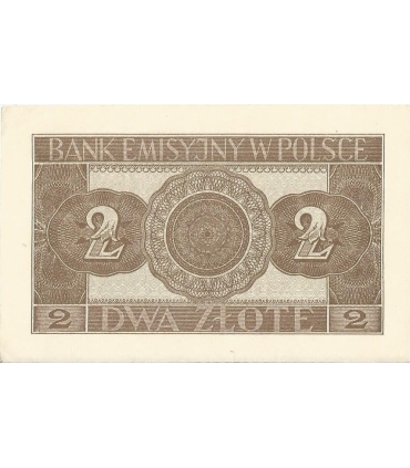 2 złote 1941, Seria AG 6857029, stan  2+