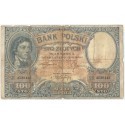 Banknot 100 zł, rok 1919 rok,  Kościuszko, seria S.B stan 4-/5+