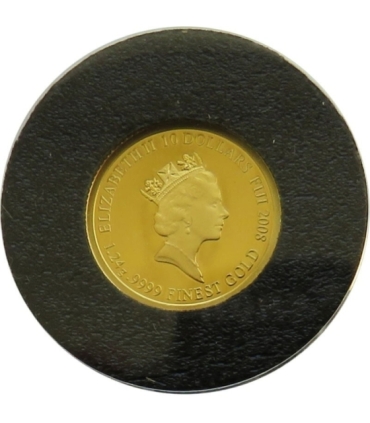 10 dolarów, Papież Leon XIII, złoto Au 999