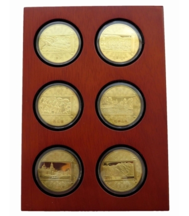 Zestaw 12 NUMIZMATÓW AMAZING CHINA - Symbole chin